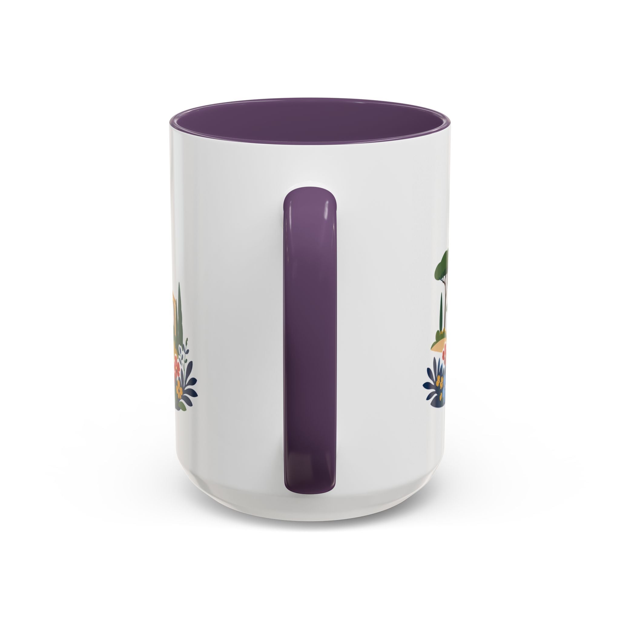Rome Coffee Mug | Italy Travel Souvenir | Porcelain Decal City Gift | 11oz 15oz Accent Mug
