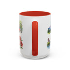 Portland Illustrated Travel Mug | City Souvenir Accent Coffee Mug | 11oz 15oz Ceramic Cup