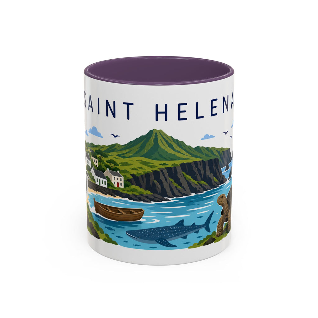 Saint Helena Coffee Mug | Travel Souvenir Accent Mug | Country Gift Ceramic Cup 11oz 15oz