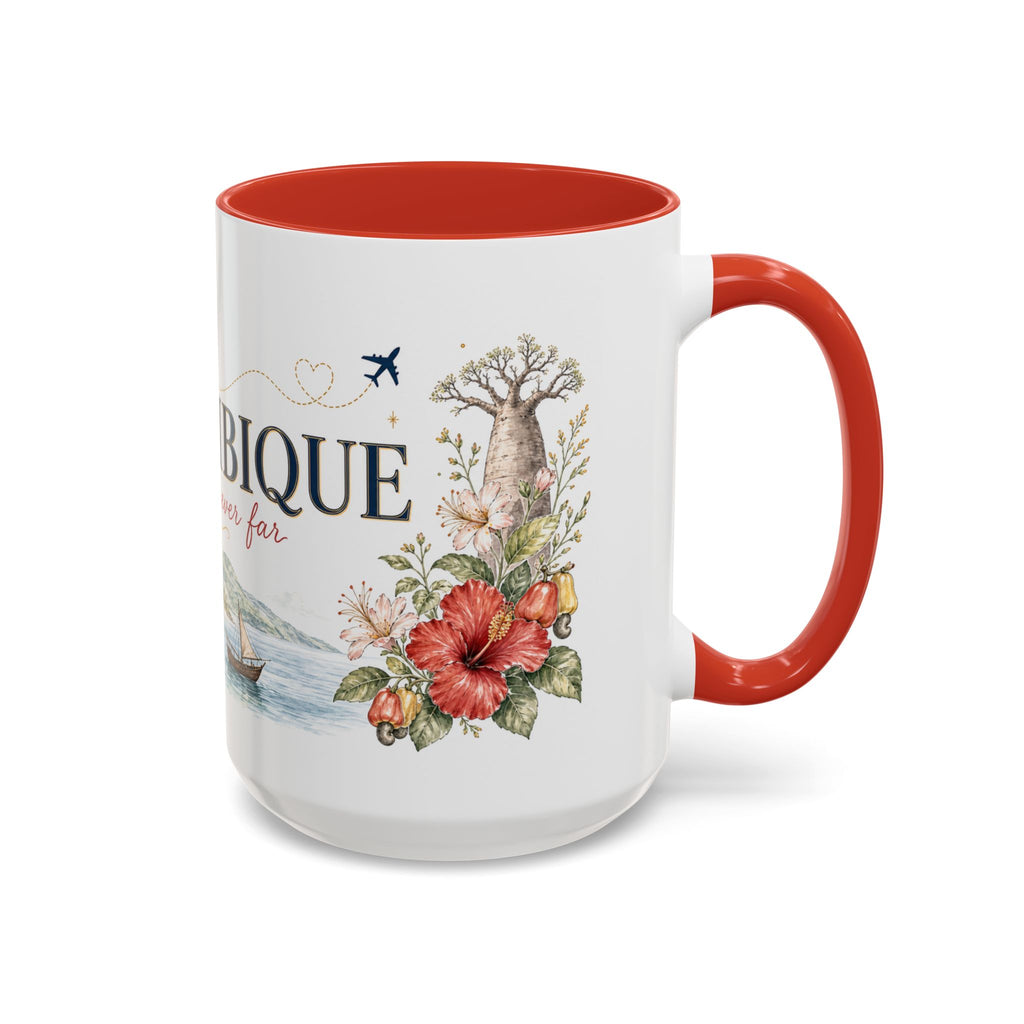 Mozambique Home Country Mug | Moving Away Gift | Long Distance Friendship | 11 oz 15 oz Accent Mug