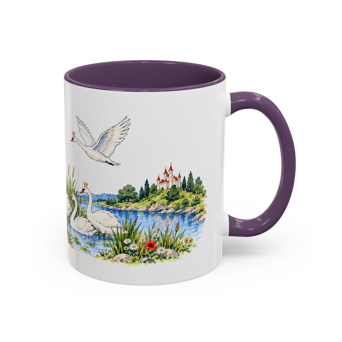The Wild Swans Mug | Storybook Fairy Tale Accent Coffee Mug | EveryLegend