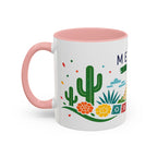 Mexico Coffee Mug | Travel Souvenir Accent Mug | Country Gift Ceramic Cup 11oz 15oz