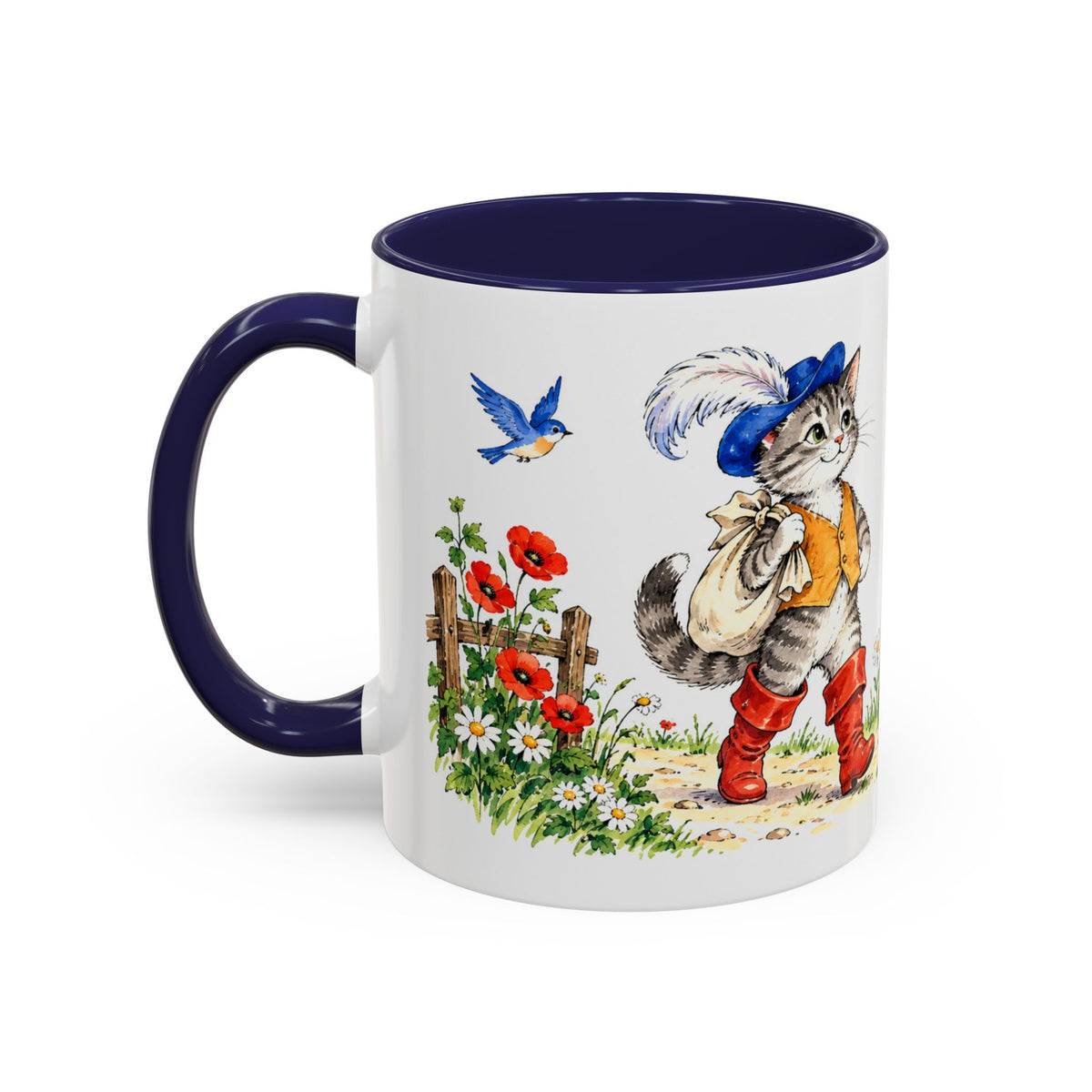 Puss in Boots Mug | Storybook Fairy Tale Accent Coffee Mug | EveryLegend