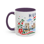 Hungary Coffee Mug | Travel Souvenir Accent Mug | Country Gift Ceramic Cup 11oz 15oz