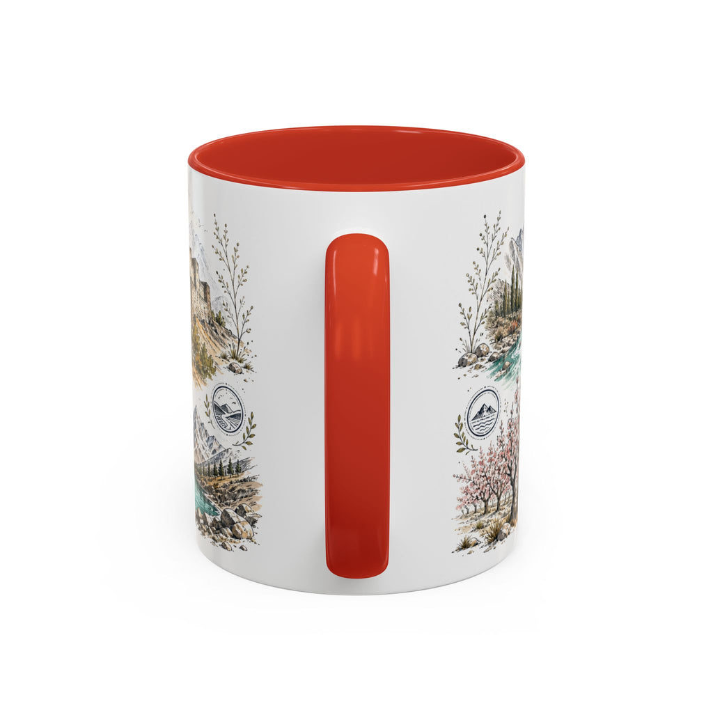 Skardu Valley Mug, Pakistan Travel Souvenir, Bucket List Gift, Accent Ceramic Coffee Mug 11oz 15oz