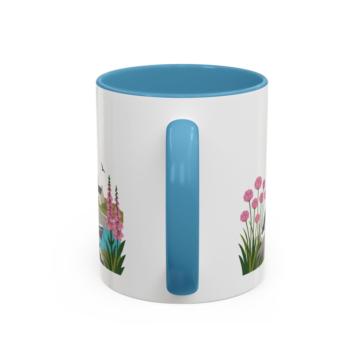 Guernsey Coffee Mug | Travel Souvenir Accent Mug | Country Gift Ceramic Cup 11oz 15oz