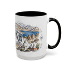 Ladakh Mug, India Travel Souvenir, Bucket List Gift, Accent Ceramic Coffee Mug 11oz 15oz