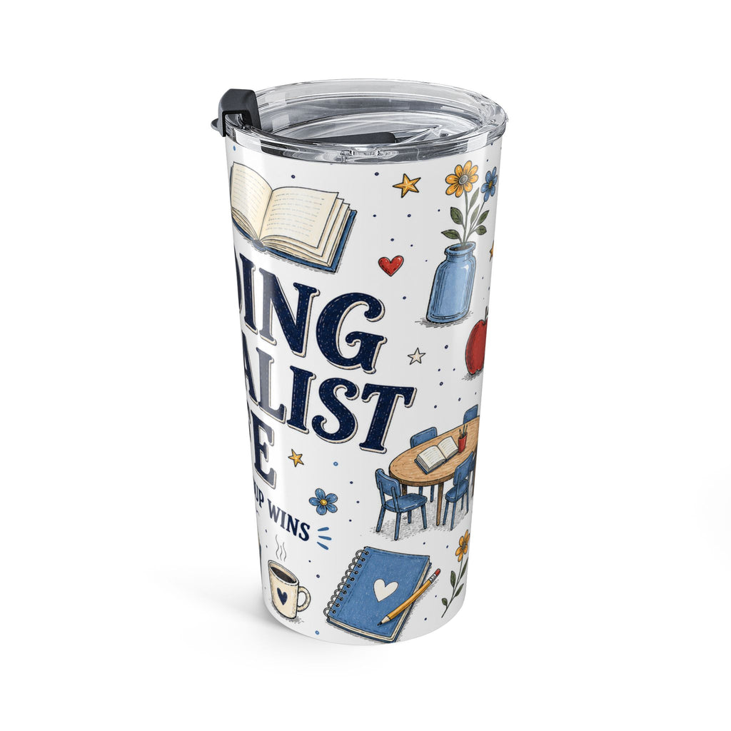 Reading Specialist Life 20oz Tumbler | Small Group Wins | Insulated Stainless Steel Travel Cup