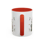 Grandma's Garden Of Love Coffee Mug | Gift From Grandkids | Accent Color Ceramic 11oz 15oz