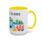 Cocos (Keeling) Islands Coffee Mug | Travel Souvenir Accent Mug | Country Gift Ceramic Cup 11oz 15oz
