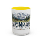 Fairy Meadows Mug, Pakistan Travel Souvenir, Bucket List Gift, Accent Ceramic Coffee Mug 11oz 15oz