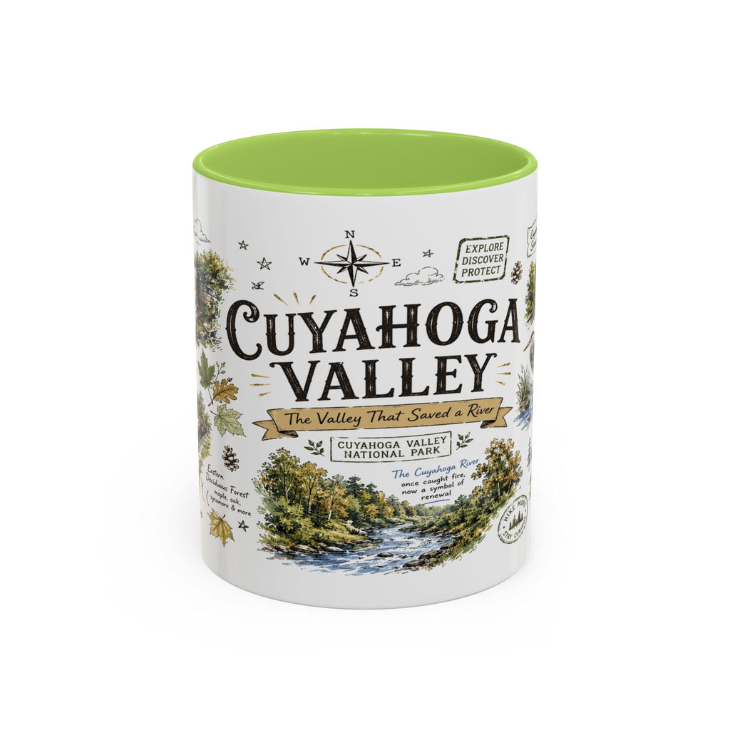Cuyahoga Valley National Park Mug | Brandywine Falls Ohio River Ceramic (11oz/15oz)