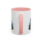 Sequoia National Park Coffee Mug | Solid Color Block Park Souvenir | 11oz 15oz Accent Mug