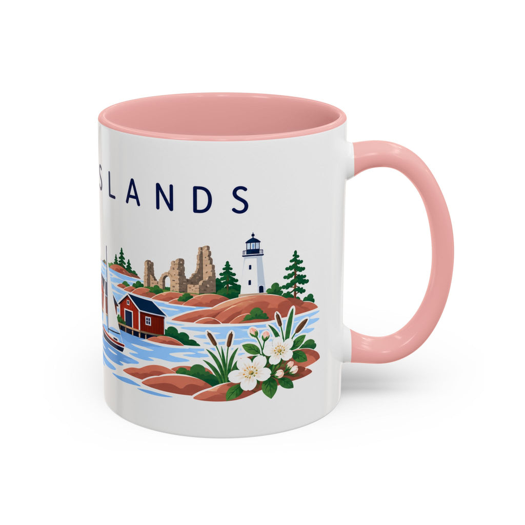 Åland Islands Coffee Mug | Travel Souvenir Accent Mug | Country Gift Ceramic Cup 11oz 15oz