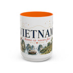 Vietnam Home Country Mug | Moving Away Gift | Long Distance Friendship | 11 oz 15 oz Accent Mug
