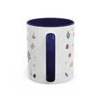 Indiana Dunes National Park Christmas Mug | Watercolor Travel Souvenir | Holiday Gift | Accent Ceramic Coffee Cup 11oz 15oz