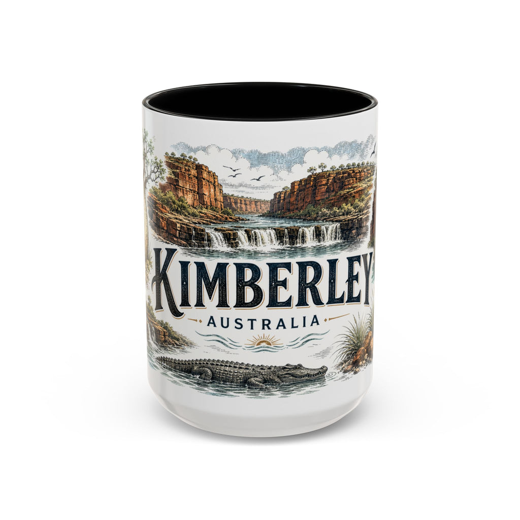 Kimberley Mug, Australia Travel Souvenir, Bucket List Gift, Accent Ceramic Coffee Mug 11oz 15oz