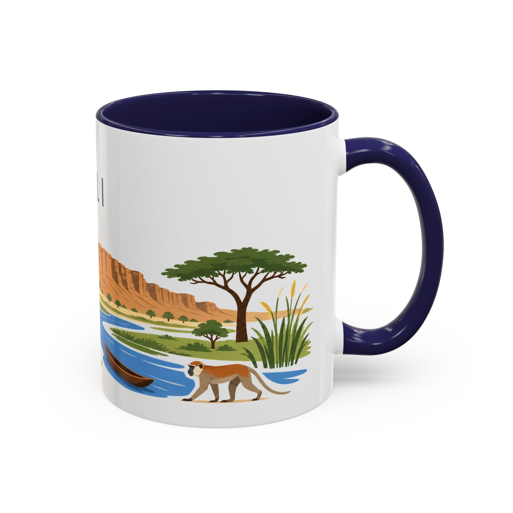 Mali Coffee Mug | Travel Souvenir Accent Mug | Country Gift Ceramic Cup 11oz 15oz