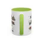 Berlin Coffee Mug | Germany Souvenir Travel Gift | Accent Color Ceramic 11oz 15oz