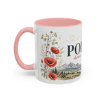 Poland Home Country Mug | Moving Away Gift | Long Distance Friendship | 11 oz 15 oz Accent Mug