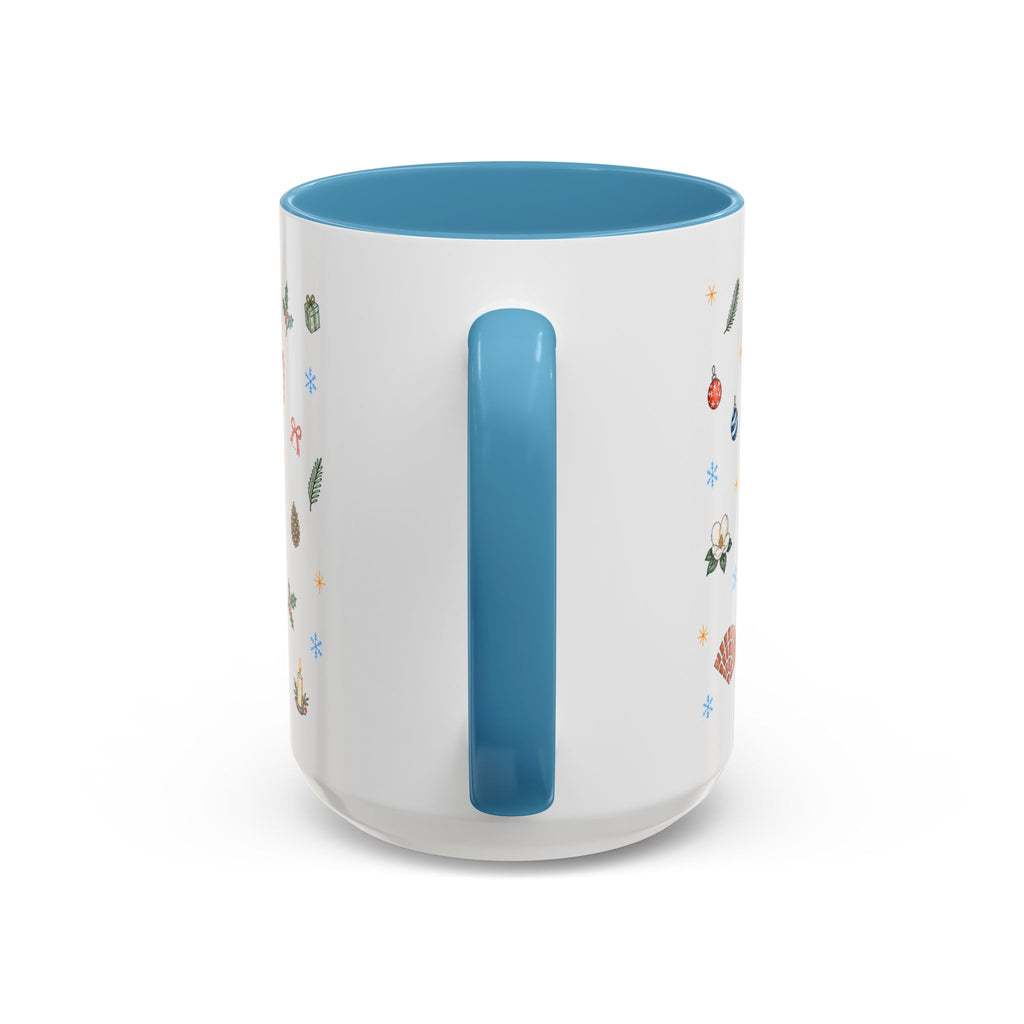 Savannah Christmas Mug | Watercolor City Souvenir, Travel Memories Cup