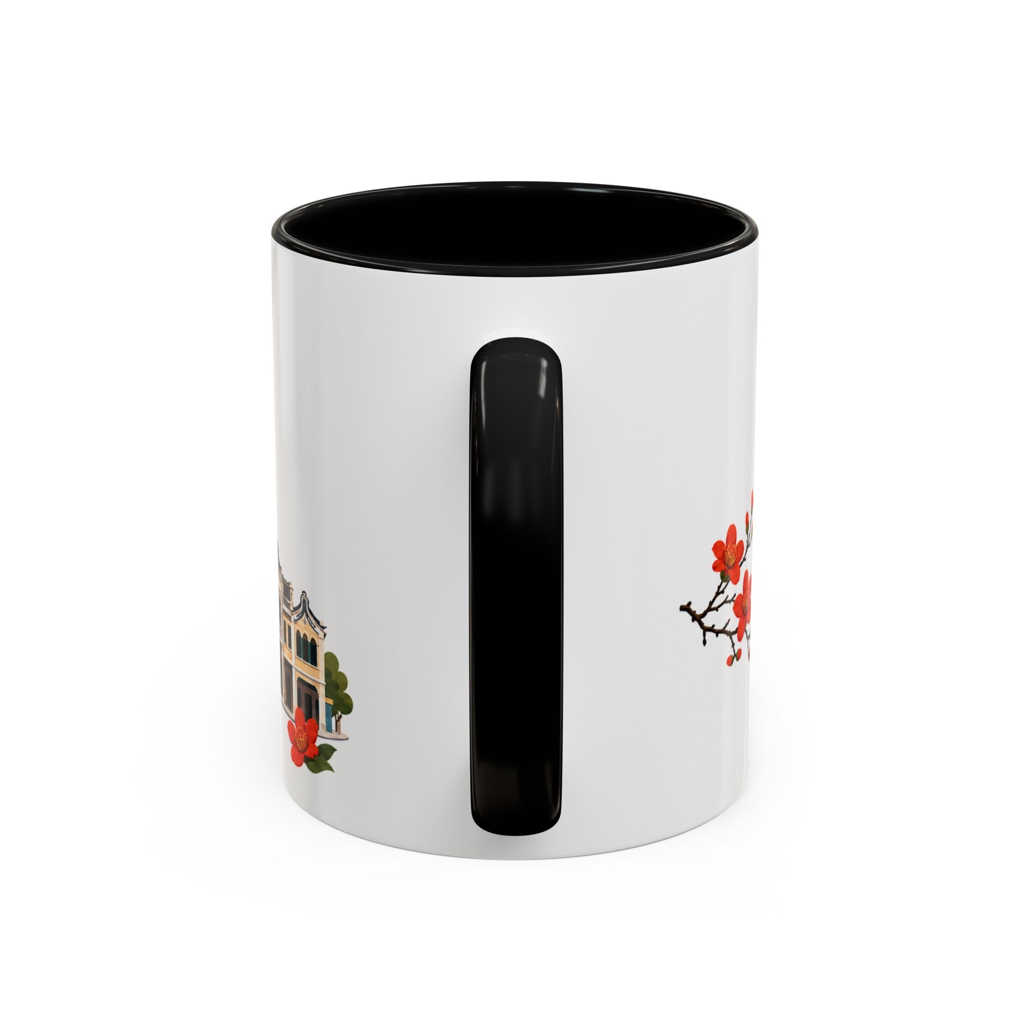Guangzhou Coffee Mug | China Travel Souvenir | Porcelain Decal City Gift | 11oz 15oz Accent Mug