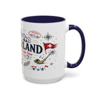 Switzerland Coffee Mug | World Cup Soccer Fan Gift | Accent Color Ceramic 11oz 15oz