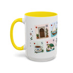 Zanzibar City Coffee Mug | Postage Stamp Collage Mug | Travel Souvenir Accent Cup 11oz 15oz