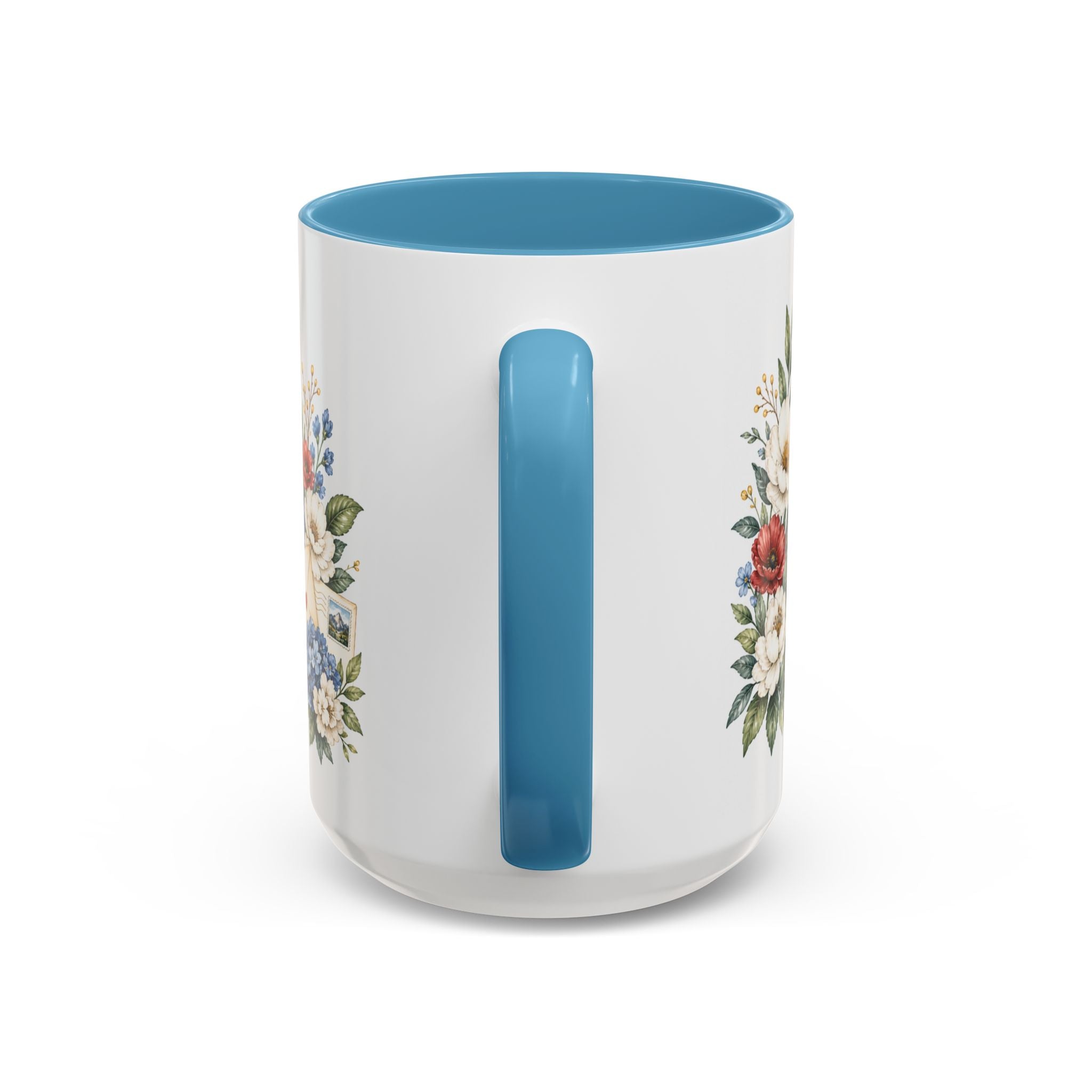 USA Home Country Mug | Moving Away Gift | Long Distance Friendship | 11 oz 15 oz Accent Mug