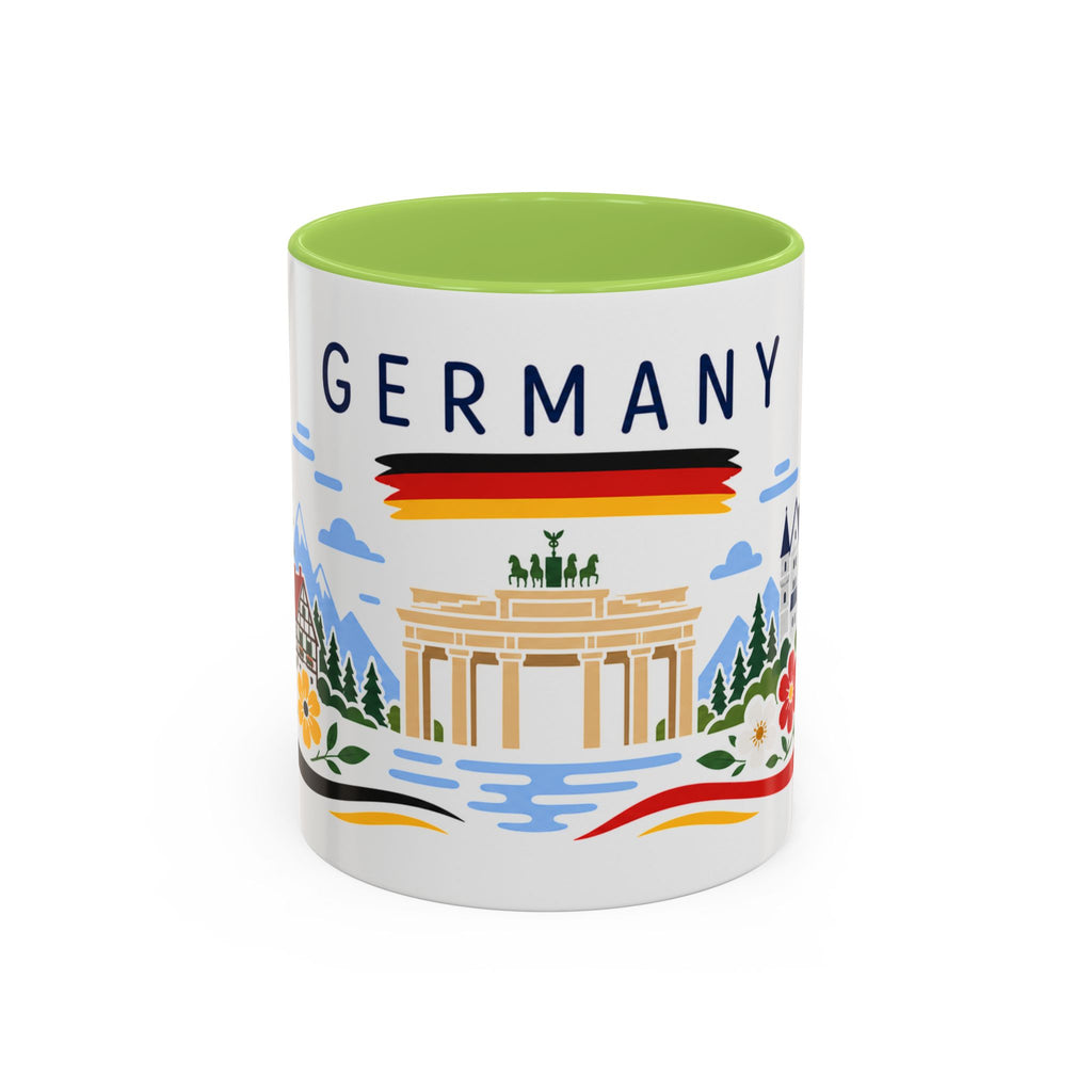 Germany Coffee Mug | Travel Souvenir Accent Mug | Country Gift Ceramic Cup 11oz 15oz