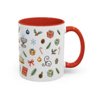 Budapest Christmas Mug | Watercolor City Souvenir | Ceramic Coffee Cup (11oz 15oz)