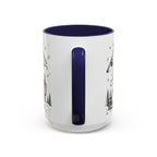 Grandpa The Legend Coffee Mug | Gift From Grandkids | Accent Color Ceramic 11oz 15oz