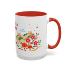 China Coffee Mug | Travel Souvenir Accent Mug | Country Gift Ceramic Cup 11oz 15oz