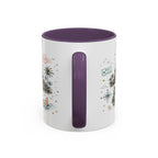 Bali Coffee Mug | Indonesia Souvenir Travel Gift | Accent Color Ceramic 11oz 15oz