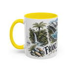 Franz Josef Glacier Mug, New Zealand Travel Souvenir, Bucket List Gift, Accent Ceramic Coffee Mug 11oz 15oz