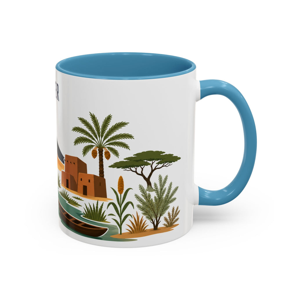 Niger Coffee Mug | Travel Souvenir Accent Mug | Country Gift Ceramic Cup 11oz 15oz