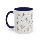 Utah Sego Lily Mug, State Flower Floral Coffee Cup, 11oz Botanical Gift