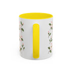Virginia American Dogwood Mug, State Flower Floral Coffee Cup, 11oz Botanical Gift