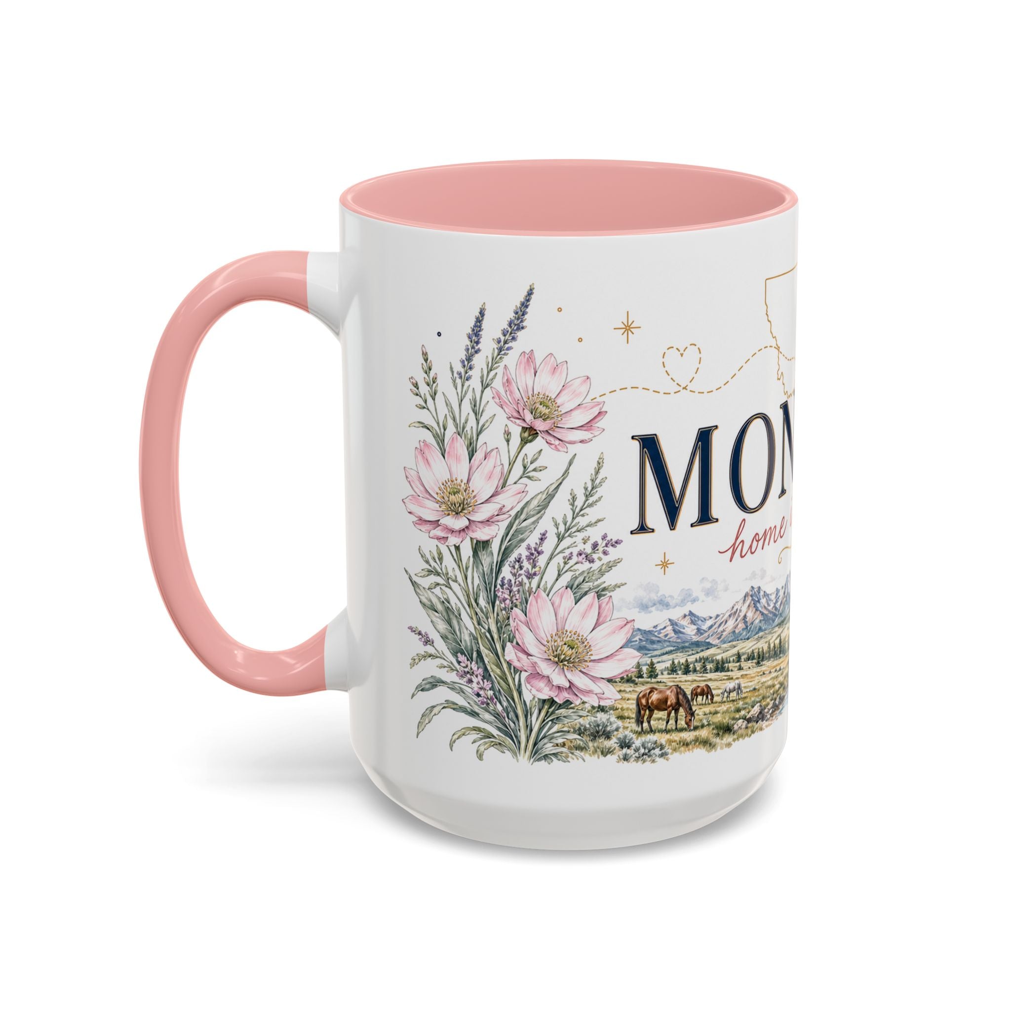 Montana Home State Mug | Moving Away, Long Distance Friendship Gift (11oz 15oz)