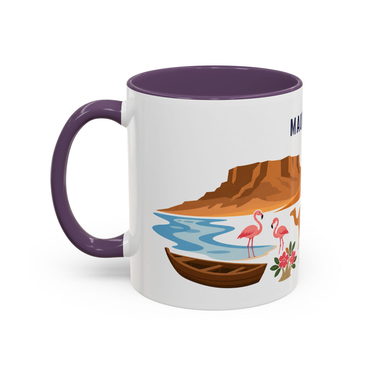 Mauritania Coffee Mug | Travel Souvenir Accent Mug | Country Gift Ceramic Cup 11oz 15oz