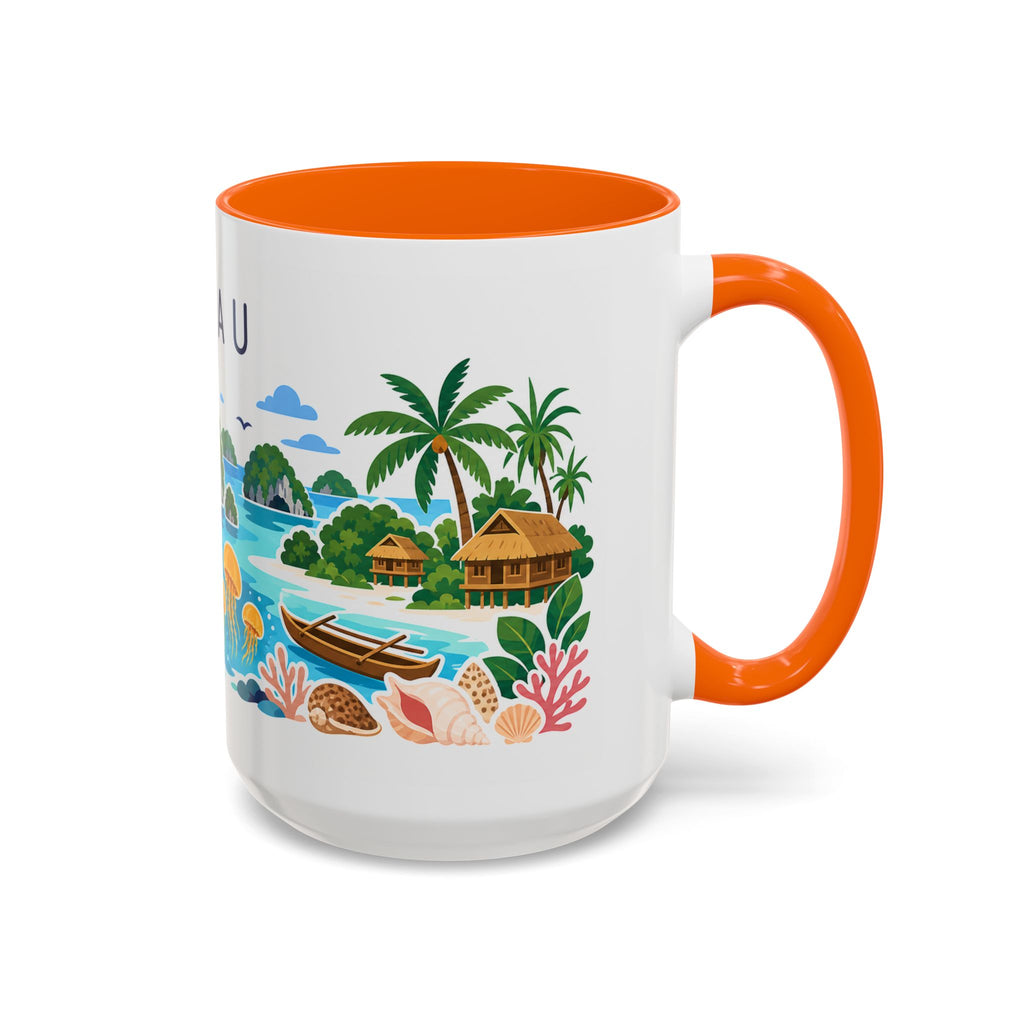 Palau Coffee Mug | Travel Souvenir Accent Mug | Country Gift Ceramic Cup 11oz 15oz