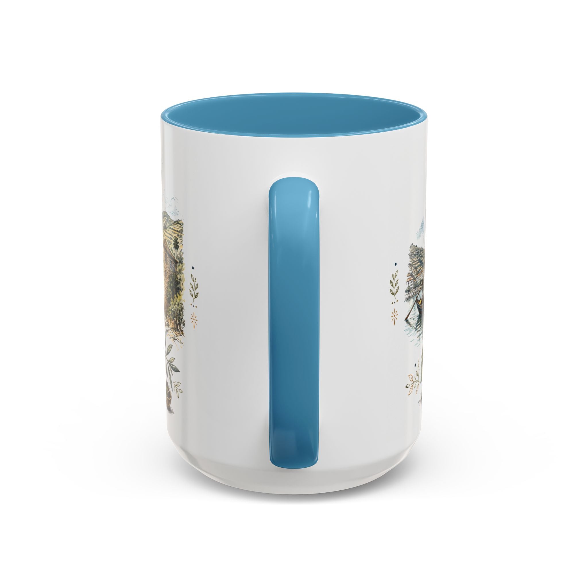 Douro Valley Mug, Portugal Travel Souvenir, Bucket List Gift, Accent Ceramic Coffee Mug 11oz 15oz