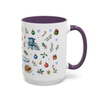 San Diego Christmas Mug | Watercolor City Souvenir, Holiday Travel Gift (11oz/15oz)