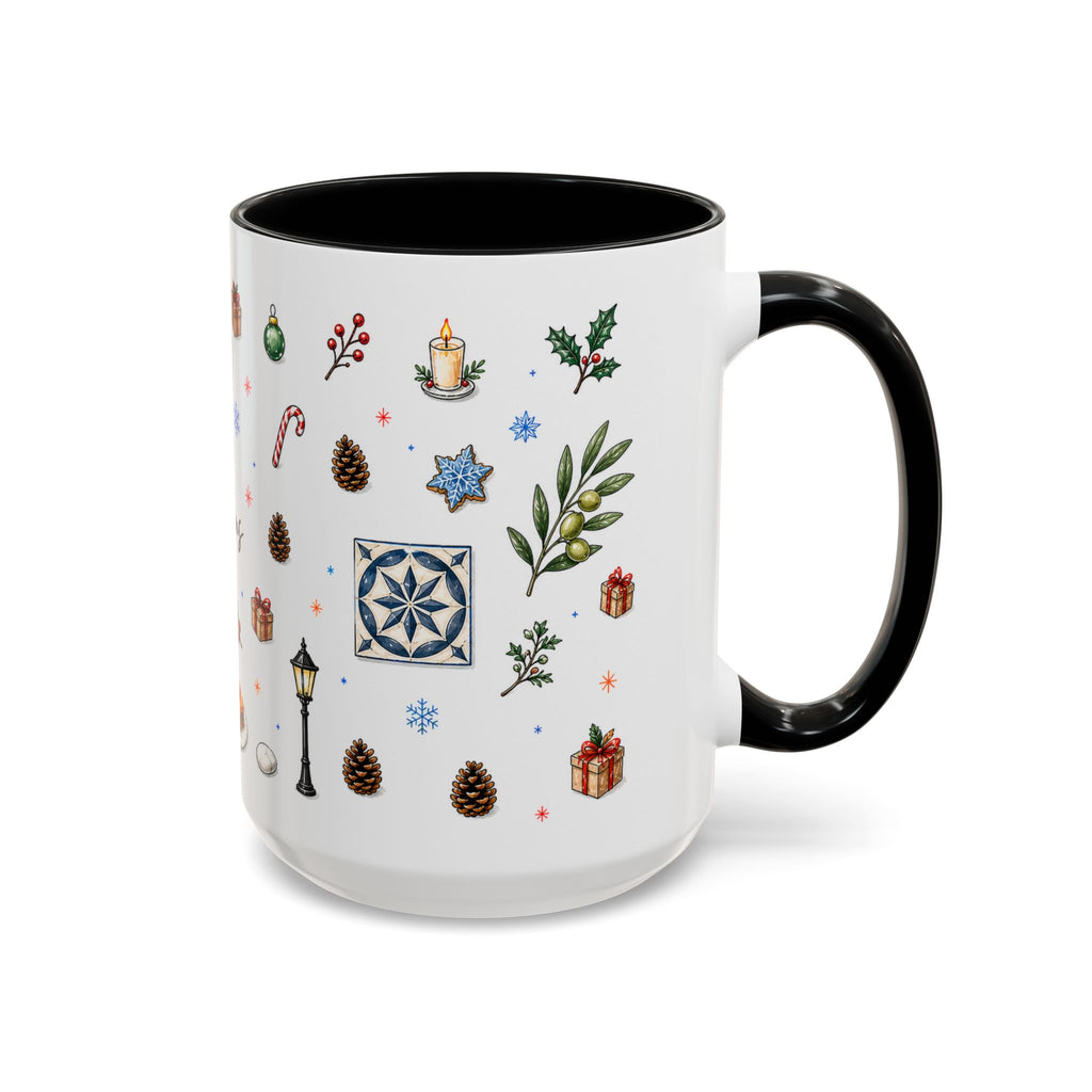 Athens Christmas Mug | Watercolor City Souvenir, Travel Gift (11oz/15oz)