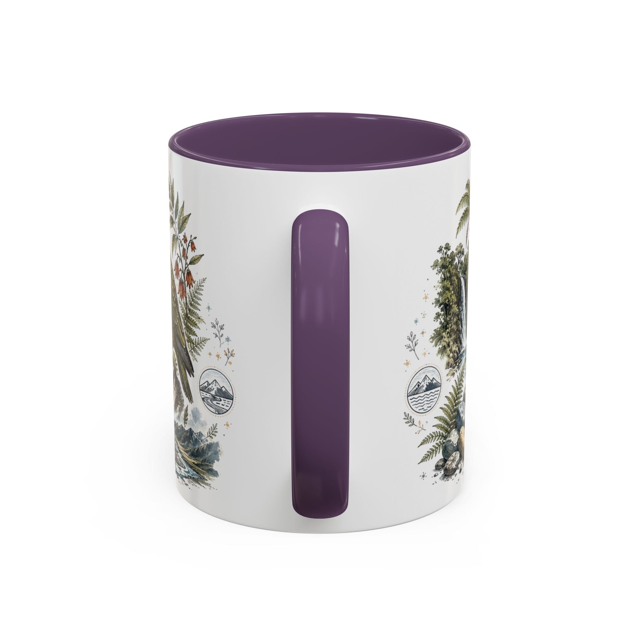 Franz Josef Glacier Mug, New Zealand Travel Souvenir, Bucket List Gift, Accent Ceramic Coffee Mug 11oz 15oz