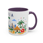 Nigeria Coffee Mug | Travel Souvenir Accent Mug | Country Gift Ceramic Cup 11oz 15oz