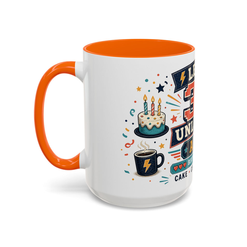 Custom Gamer Birthday Mug | Level Unlocked Name Age Coffee Cup