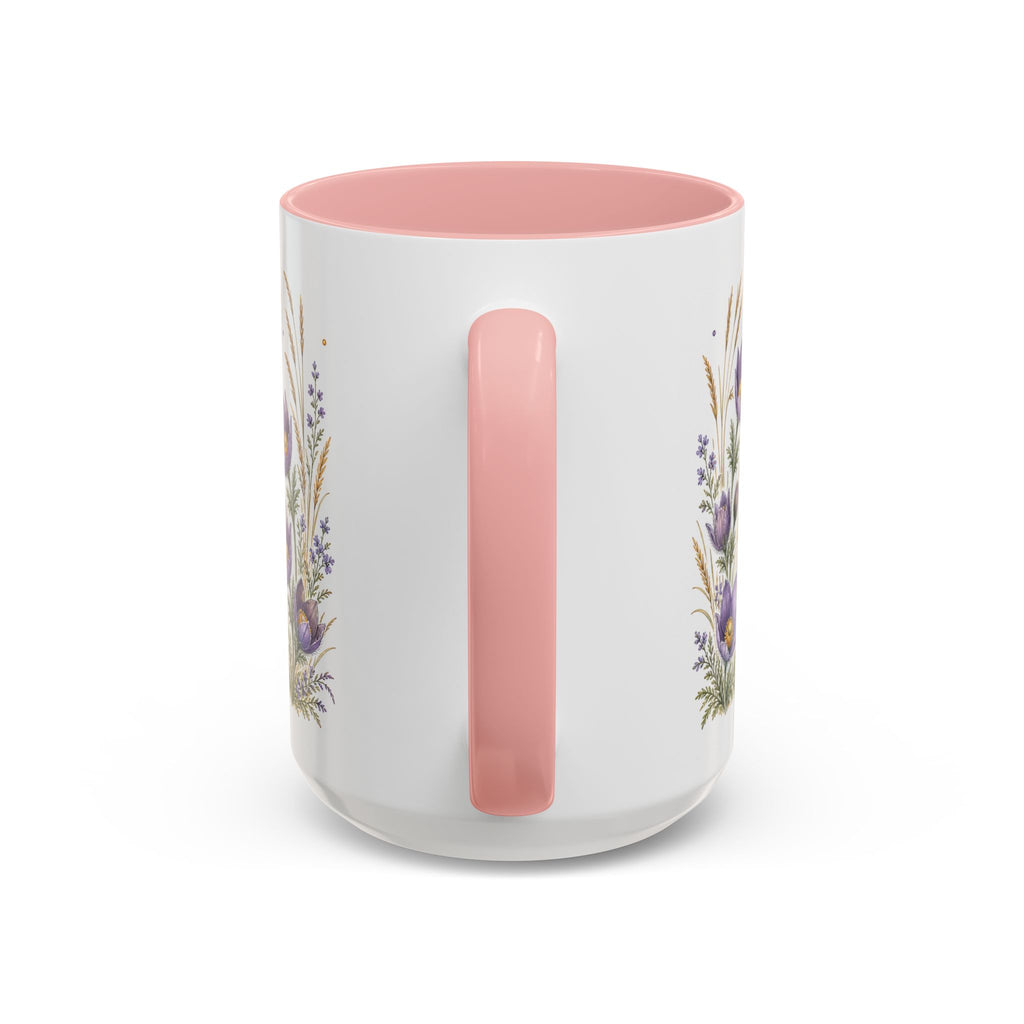 South Dakota State Map Mug | Botanical Accents, Homesick Gift (11oz or 15oz)