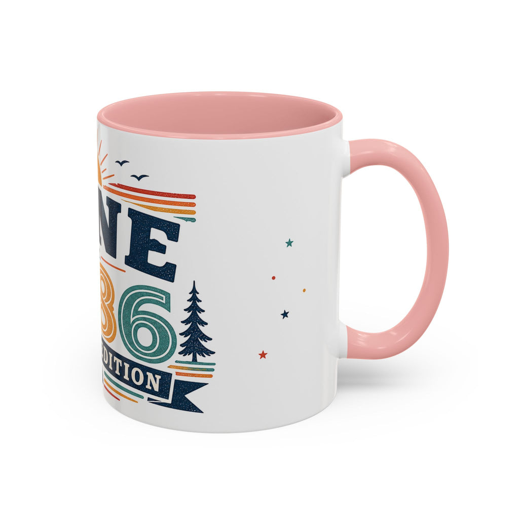Custom Retro Birthday Mug | Personalized Month Year Gift (11oz 15oz)