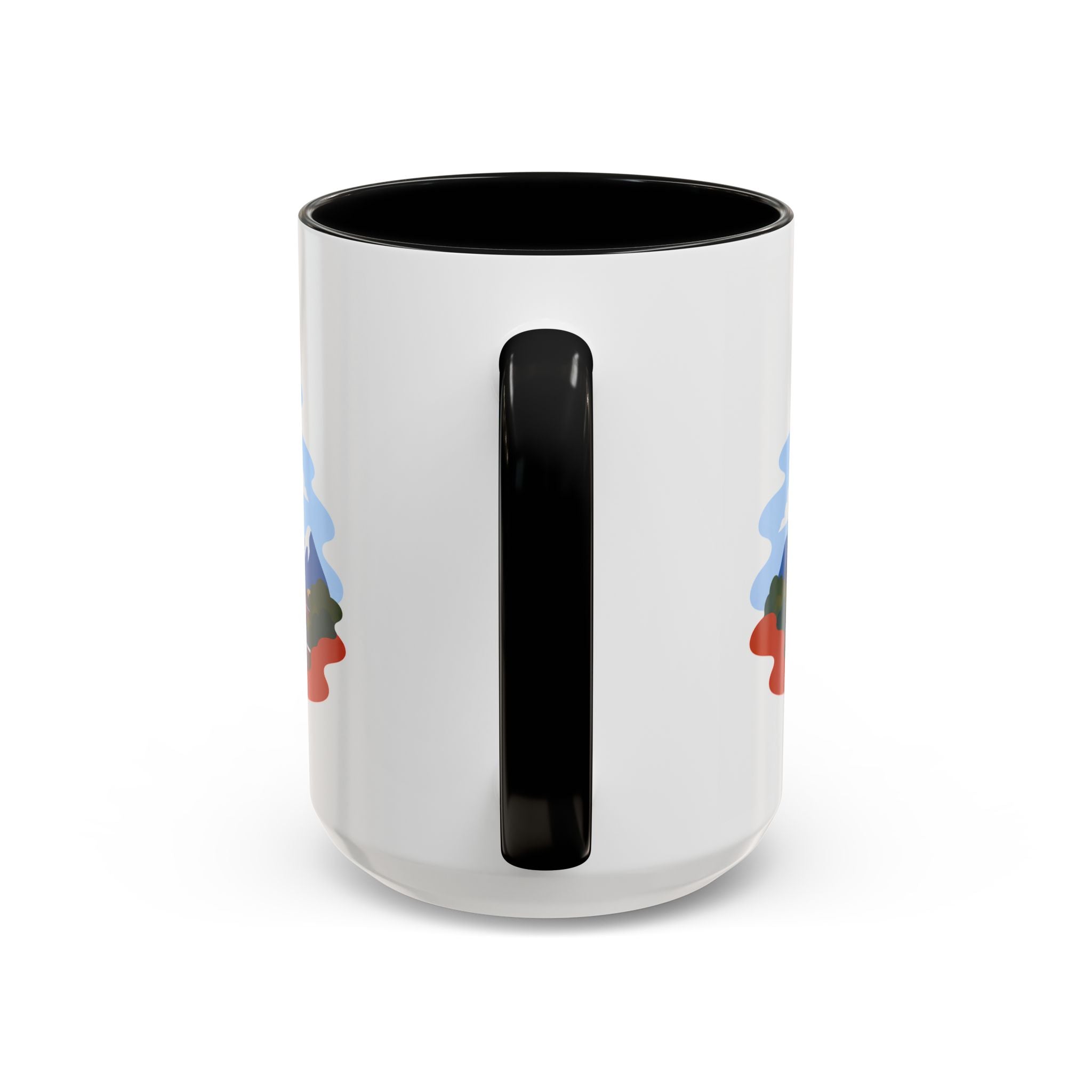 Lofoten Islands Coffee Mug | Travel Destination Souvenir Gift | Accent Color Ceramic 11oz 15oz